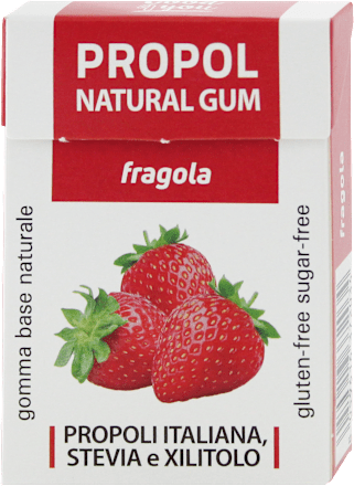 Chewing gum propoli e fragola Kontak