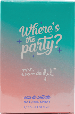 Where's the party? edt Mr. Wonderful