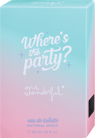 Where's the party? edt Mr. Wonderful
