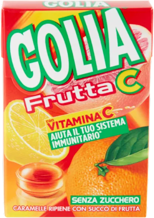 Caramelle alla frutta con Vitamina C GOLIA