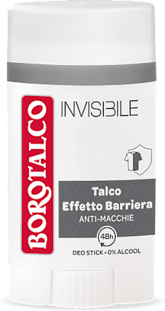 Deodorante stick Invisible grigio BOROTALCO