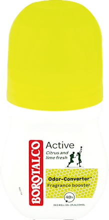 Deodorant roll-on Active cu citrice și lămâie Borotalco