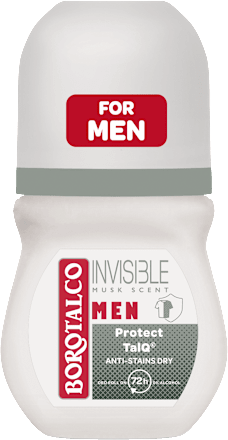 MEN INVISIBLE MUSK SCENT dezodorans roll-on za muškarce - Protect TalQ Borotalco