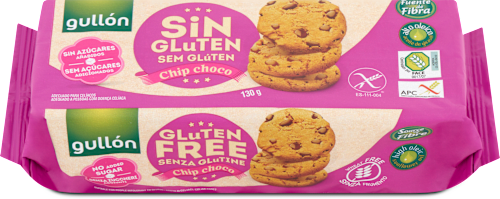 Keks sa komadićima čokolade, bez glutena Gullon