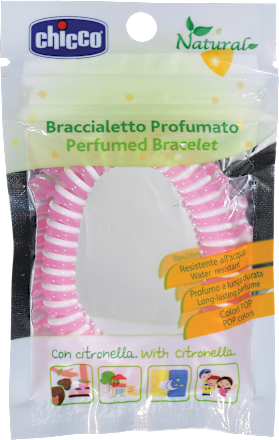Natural narukvica protiv komaraca, od 3. godine, više vrsta Chicco