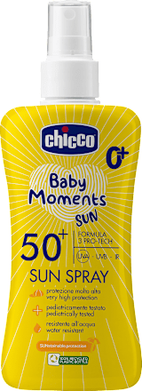 Baby Moments SUN sprej zaštitu od sunca, SPF50+ Chicco