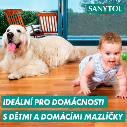 dezinfekční čistič na podlahy limetka SANYTOL