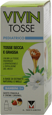 Sciroppo pediatrico tosse secca e grassa VIVIN