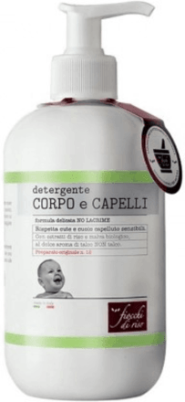 Detergente corpo e capelli baby fiocchi di riso