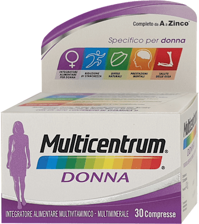 Integratore multivitaminico-multiminerale Donna Multicentrum