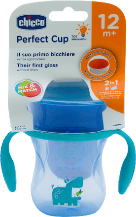 Perfect 360° no spill čaša - plava, 200ml, za bebe od 12. meseca Chicco