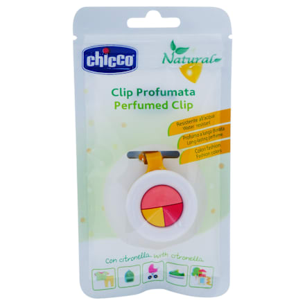 Natural parfemska klipsa protiv komaraca, od 3. godine Chicco