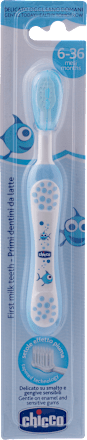 Baby četkica za zube - plava, 6-36 meseci Chicco
