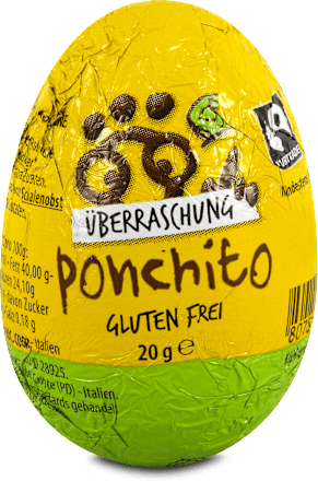 Schokolade Überraschungs-Ei ponchito