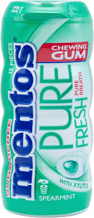 Дъвки без захар Spearmint Pure Fresh mentos