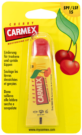 Balsamo labbra in tubetto alla ciliegia SPF 15 Carmex