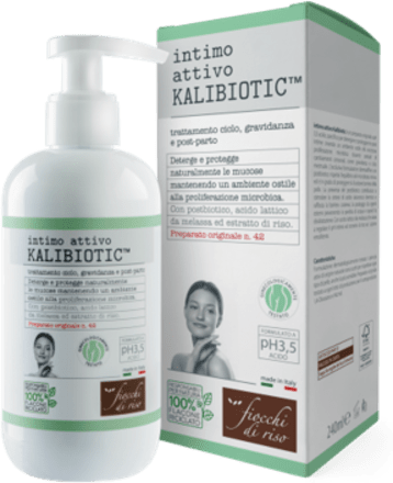 Detergente intimo attivo fiocchi di riso