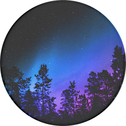 Swappable PopGrip Aurora Woods Popsockets