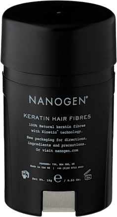 Keratinska vlakna za gušću kosu – svijetlo smeđa NANOGEN