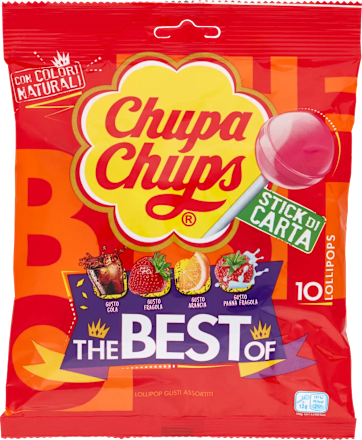 Caramelle lecca lecca ai gusti assortiti Chupa Chups