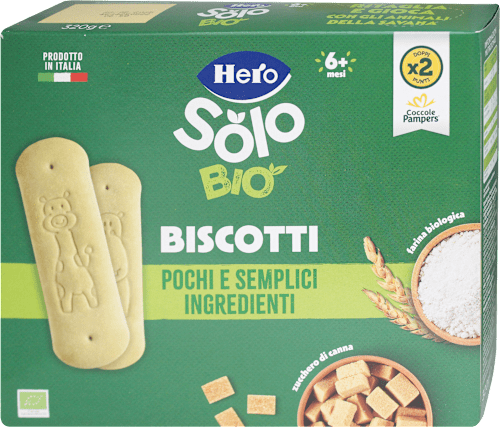 Biscotti biologici solubili  Hero Solo