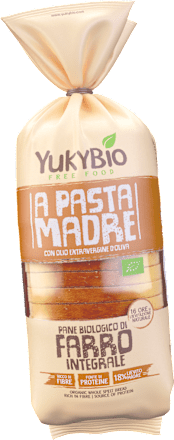 Pane bauletto BIO di farro integrale YukyBio