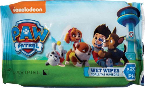 Paw Patrol vlažne maramice za djecu nickelodeon