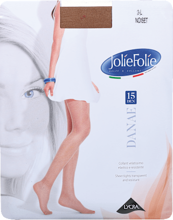 Hlačne nogavice Danae, 15 DEN, L, nude Jolie Folie