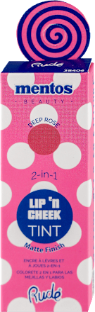 mentos BEAUTY TINT 2u1 rumenilo i karmin za usne  -Deep Rose Rude