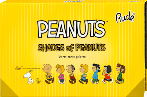 PEANUTS SHADES of PEANUTS warm-toned paleta senki za oči Rude