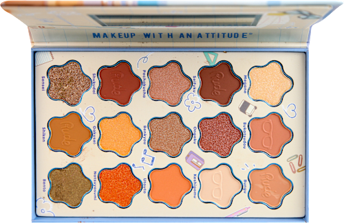 A Day in Attitude Academic Chibi Manga paleta senki za oči Rude