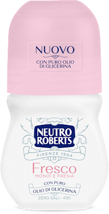 Deodorante roll-on Fresco monoi e fresia NEUTRO ROBERTS