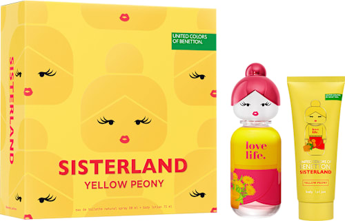 SISTERLAND YELLOW PEONY poklon set United Colors of Benetton