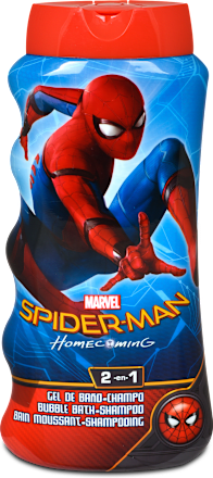 Pena do kúpeľa a šampón 2v1 Spider-Man MARVEL