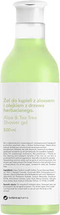 Żel do kąpieli z drzewa herbacianego i aloesu botánicapharma