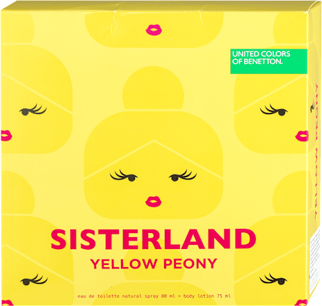 SISTERLAND YELLOW PEONY poklon set United Colors of Benetton