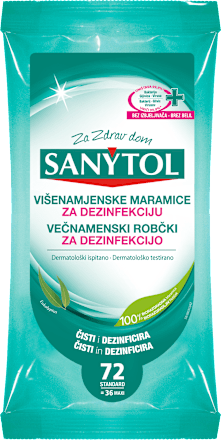 Vlažne maramice za dezinfekciju  SANYTOL