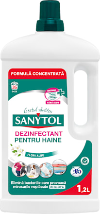 Dezinfectant pentru haine cu Flori Albe SANYTOL