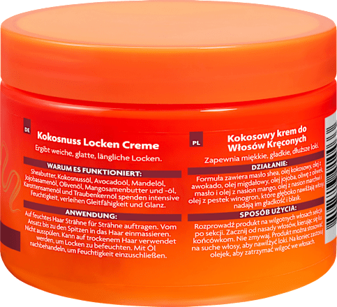 Lockencreme Kokosnuss cantu