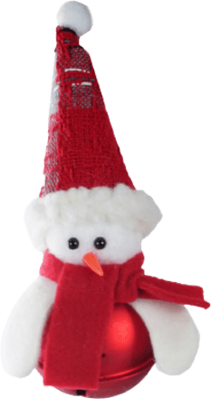 Ukras za božićnu jelku – Snjegović ZOVAK