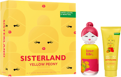 SISTERLAND YELLOW PEONY poklon set United Colors of Benetton