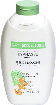 Gel za tuširanje Lime&Ginger BYPHASSE