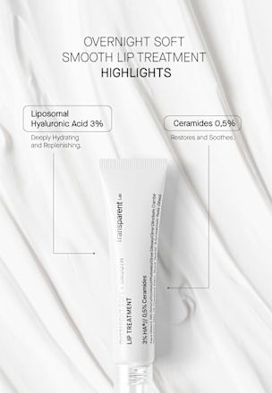 Lippenpflege Overnight soft + smooth Transparent Lab