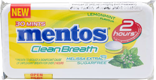Бонбони Clean Breath Lemonmint mentos