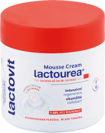 Hydratačný penový krém Mousse Creame lactourea Lactovit