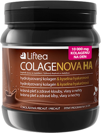 colagenova HA s čokoládovou příchutí Liftea