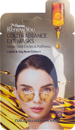 Mască cu Q10 Gold pentru ochi 7th Heaven