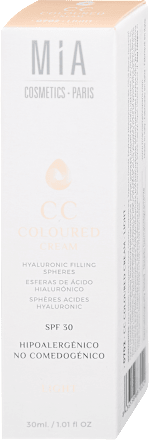 CC krema za obraz light, ZF 30 MIA Cosmetics Paris