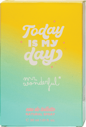 Today is my day edt Mr. Wonderful