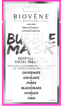 Bubble Mask per il viso BIOVÈNE BARCELONA